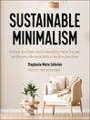Cover image for Sustainable Minimalism
